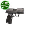 Sig Sauer P365X 9mm 3.1in 12+1 Optics Ready- Black