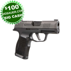 Sig Sauer P365X 9mm 3.1in 12+1 Optics Ready- Black