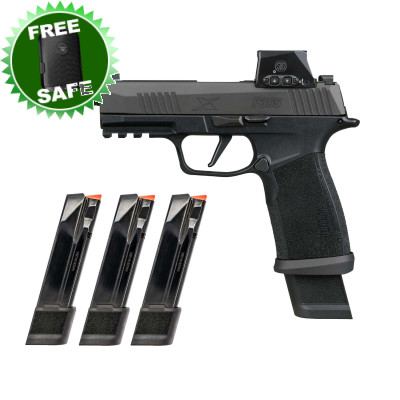 Sig Sauer P365 XMACRO TacOps 9mm 4.3in Pistol - with Romeo-X Sig-Loc Sight