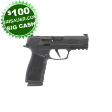 Sig Sauer P365 XMACRO 9mm 3.7in 17+1 Pistol - Black Nitron Optic Ready
