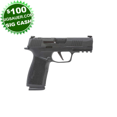 Sig Sauer P365 XMACRO 9mm 3.7in 17+1 Pistol - Black Nitron Optic Ready