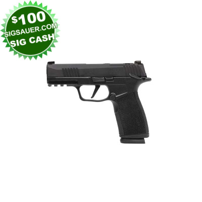 Sig Sauer P365 XMACRO 9mm 3.7in 17+1 Pistol Manual Safety - Black Nitron Optic Ready