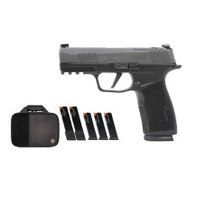 Sig Sauer P365 XMACRO 9mm 3.7in Pistol 17+1 (3), 21+1(2) Plus Savior Bag - Tac Pro - Grey Sig Sauer P365 XMACRO 9mm 3.7in Pistol 17+1 (3), 21+1(2) Plus Savior Bag - Tac Pro - Grey