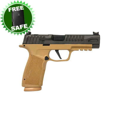 Sig Sauer P365 Fuse 9mm Luger 21+1 4.3in Two-Tone - Coyote Tan / Black