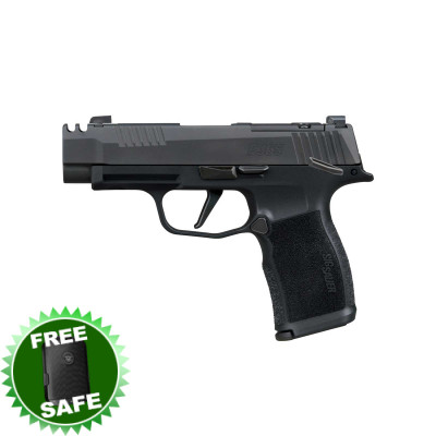 Sig Sauer P365XL .380 ACP 12+1 3.1in Optic Ready Pistol with Compensator - Manual Safety Sig Sauer P365XL .380 ACP 12+1 3.1in Optic Ready Pistol with Compensator - Manual Safety
