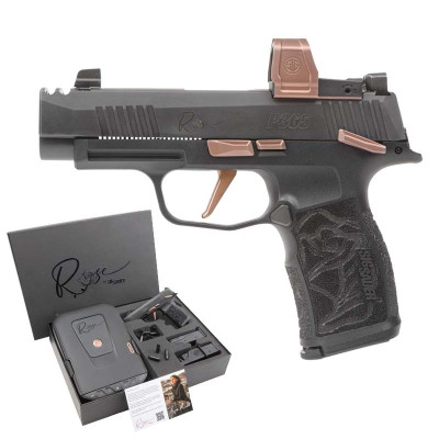 Sig Sauer P365XL Comp 9mm 3.7in 12+1 Rose Romeo Zero Elite - Rose Package