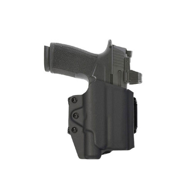 Sig Sauer P365 XMacro OWB Light Bearing Blackpoint Tactical Holster - Right Hand
