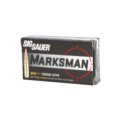 Sig Sauer Marksman .300 BLK 125Gr Open Tip Match - 20 Rounds