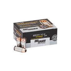 Sig Sauer Elite V-Crown .40 S&W 165gr Jacketed Hollow Point- 20 Rounds