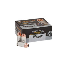 Sig Sauer V-Crown Elite Defense .45 ACP 230gr Jacketed Hollow Point - 20 Rounds