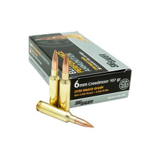 Sig Sauer Marksman Elite 6mm Creedmoor 107Gr Open Tip Match - 20 Rounds