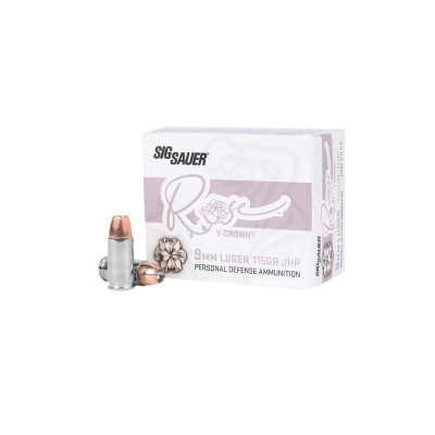 Sig Sauer ROSE Elite V-Crown JHP 9mm 115gr - 20 Rounds