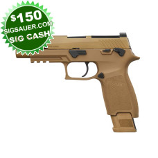 Sig Sauer M17 Commercial Full Size 9mm 4.7in Barrel 21+1 - Coyote Tan