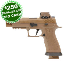 Sig Sauer M17X 9mm 4.7in Barrel 17/21+1 - FDE - Sig Romeo-M17 Optic