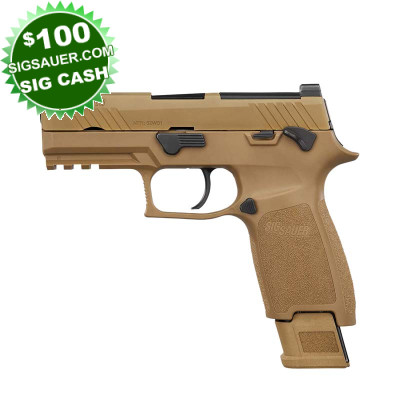 Sig Sauer M18 Commercial Carry 9mm 3.9in Barrel 21+1 - Coyote Tan