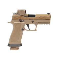 Sig Sauer M18X 9mm 3.9in 21+1 with Romeo17 Red Dot - Coyote Tan