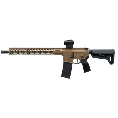 Sig Sauer M400 FORGE 5.56 NATO 16in Barrel 30+1 FDE - Romeo-MSR Gen II Red Dot
