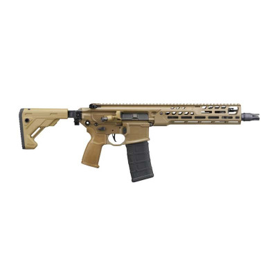 Sig Sauer MCX Spear LT IR 5.56 NATO 11.5in 30+1 Short Barreled Rifle - Coyote Tan