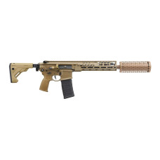 Sig Sauer MCX Spear LT IR 5.56 11.5in 30+1 SBR Plus Sig SURG556 Suppressor  - Coyote Tan