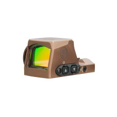 Sig Sauer Romeo X Pro 1x24mm Red Dot/Red Circle Sight - 2 MOA/32 MOA - Flat Dark Earth
