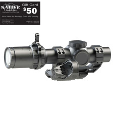 Sig Sauer Electro-Optics Tango-MSR Compact 1-6-x24 Illuminated BDC6 Reticle with Romeo1 3 MOA Red Dot