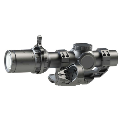 Sig Sauer Electro-Optics Tango-MSR Compact 1-6-x24 Illuminated BDC6 Reticle with Romeo1 3 MOA Red Dot