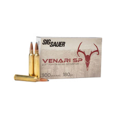 Sig Sauer Venari 300 Win Mag 180gr Soft Point - 20 Rounds