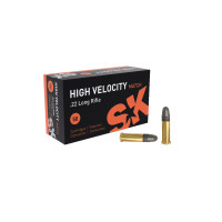 SK High Velocity Match .22 LR 40gr - 50 Rounds