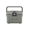 Pelican Personal Cooler with Dry Storage -  8 Qt. Personal Cooler - Sage/Grey