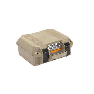 Pelican Vault VCV100 Small Lockable Pistol Case 12in - Tan