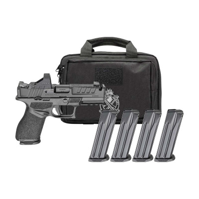 Springfield Armory Echelon 4.0C Comp Gear Pac — 9mm Springfield Echelon 4.0C Comp Gear Pac with compensated slide and Viridian RFX11 optic
