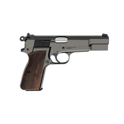 Springfield Armory SA-35 9mm 4.7in 15+1 Barrel Walnut Grips - Polished Blued Springfield Armory SA-35 9mm 4.7in 15+1 Barrel Walnut Grips - Polished Blued