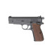 Springfield Armory SA-35 9mm 4in 15+1 Barrel Walnut Grips - Polished Blued