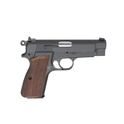 Springfield Armory SA-35 9mm 4in 15+1 Barrel Walnut Grips - Polished Blued