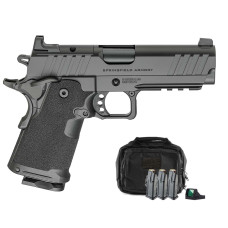 Springfield Armory 1911 DS Prodigy Compact 9mm 4.25in AOS 15+1 - Viridian RFX11 Green Dot and Bag