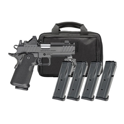 Springfield Armory 1911 DS Prodigy 9mm 5in AOS 20+1, 17+1 Compensator - Gear Pac RFX-11 Green Laser