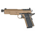 Springfield Armory 1911 Operator AOS .45 ACP 5.75in Threaded Barrel - Coyote Brown
