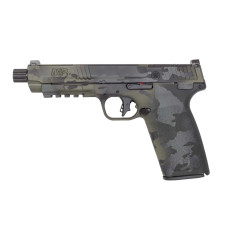 S&W M&P 5.7 5.7x28mm 22+1 5in Threaded Barrel Optic Ready - Multicam Black