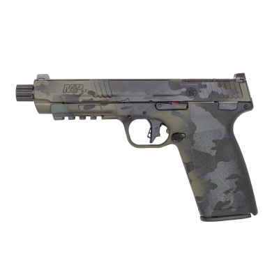 S&W M&P 5.7 5.7x28mm 22+1 5in Threaded Barrel Optic Ready - Multicam Black
