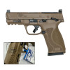 S&W M&P M2.0 Optic Ready 10mm 4in 15+1 Manual Safety FDE - Backpacker Limited Edition