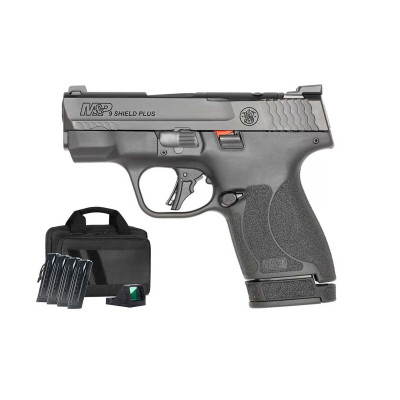 S&W M&P9 Shield Plus 9mm 15+1,  3.1in Barrel - Optics Ready Bundle