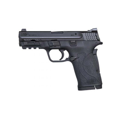 S&W M&P SHIELD EZ 380 ACP  3.1in 7 & 8R BLK - No Thumb Safety