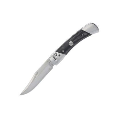 Uncle Henry PLB7 Black Wood Laminate Handle - Folding Knife Uncle Henry PLB7 Black Wood Laminate Handle - Folding Knife