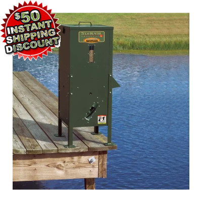 Texas Hunter Directional Fish Feeder with Straight Legs - 70#