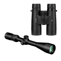 Vortex Copperhead Bundle 10x42 Binoculars and 4-12x44 BDC Riflescope