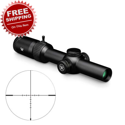 Vortex Siren 1-6x24mm Riflescope - VMR-2 MOA Second Focal Plane Reticle