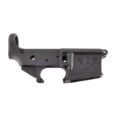 Wilson Combat Mil-Spec AR-15 Stripped Lower Receiver - Aluminum Black Anodized