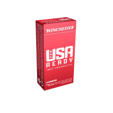 Winchester USA Ready 9mm Luger 115Gr FMJ Flat Nose - 50 Rounds