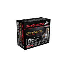 Winchester Defender 10mm 180gr Bonded Jacket HP - 20 Rounds