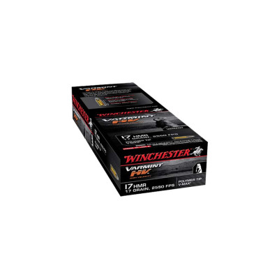 Winchester Ammo Varmint HV .17HMR 17gr V-Max - 50 Rounds